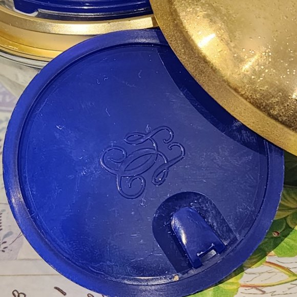 Vintage Guerlain Orchidee Imperiale Cream Container with Gold Tone Metal Lid #1 - Picture 8 of 13